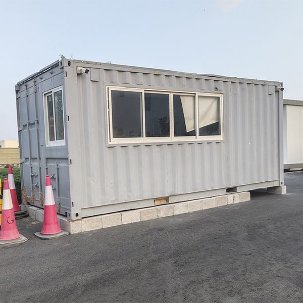 our portable classroom trailers can be equipped with bathrooms for added convenience